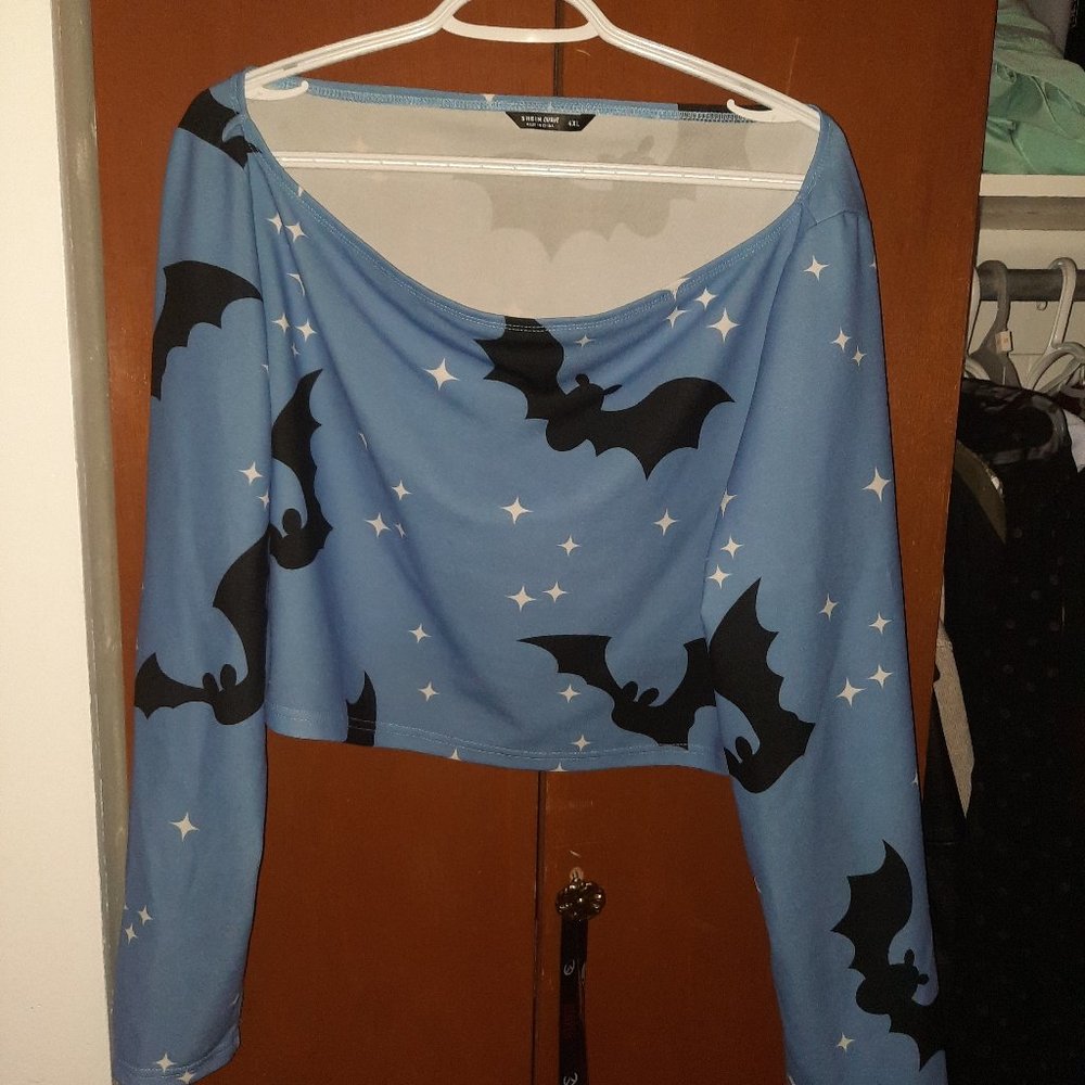 Bat Crop Top